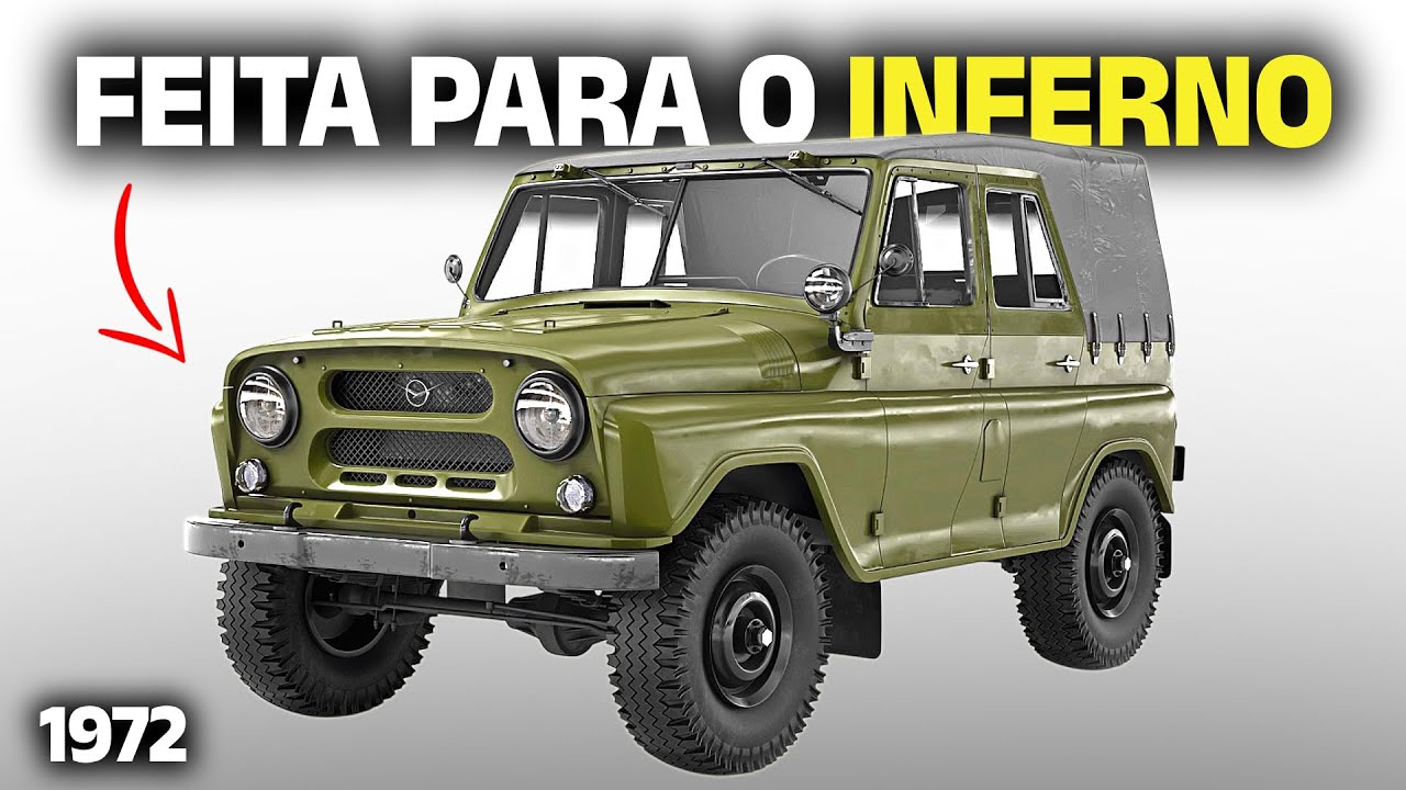 UAZ-469: A BESTA Soviética que Sobrevive ao INFERNO