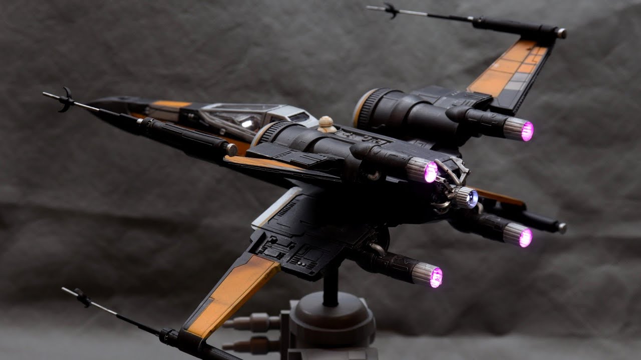 Star Wars Poe's X-Wing Revell Snaptite Max