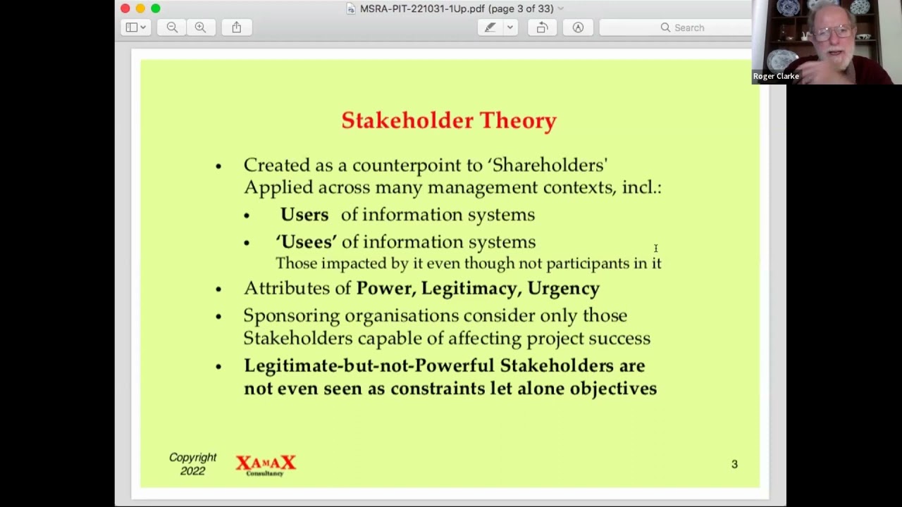 Beyond the Business Case: Multi-Stakeholder Risk Assessment