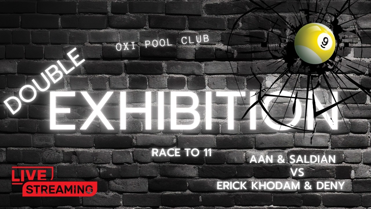 PAMERAN OXI POOL CLUB GANDA | BALAP 11| AAN/SALDI VS KHODAM/DENZ