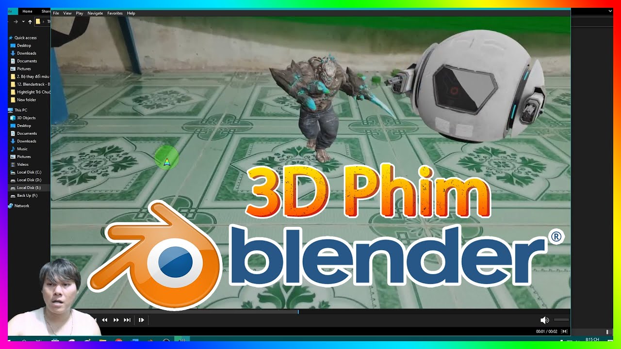 [#1] - Cách làm phim 3D bằng Blender