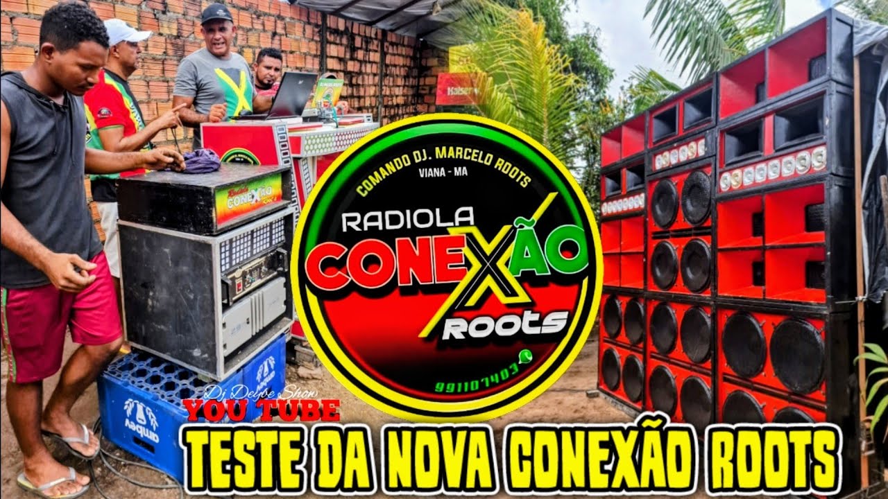 TESTE DA RADIOLA CONEXÃO ROOTS EM VIANA-MA