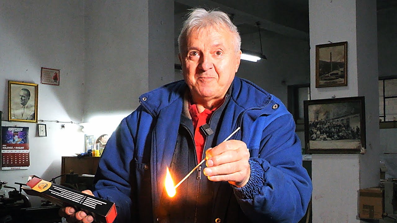 Penzioneri ne miruju - jedini u Evropi proizvode kaminsku šibicu