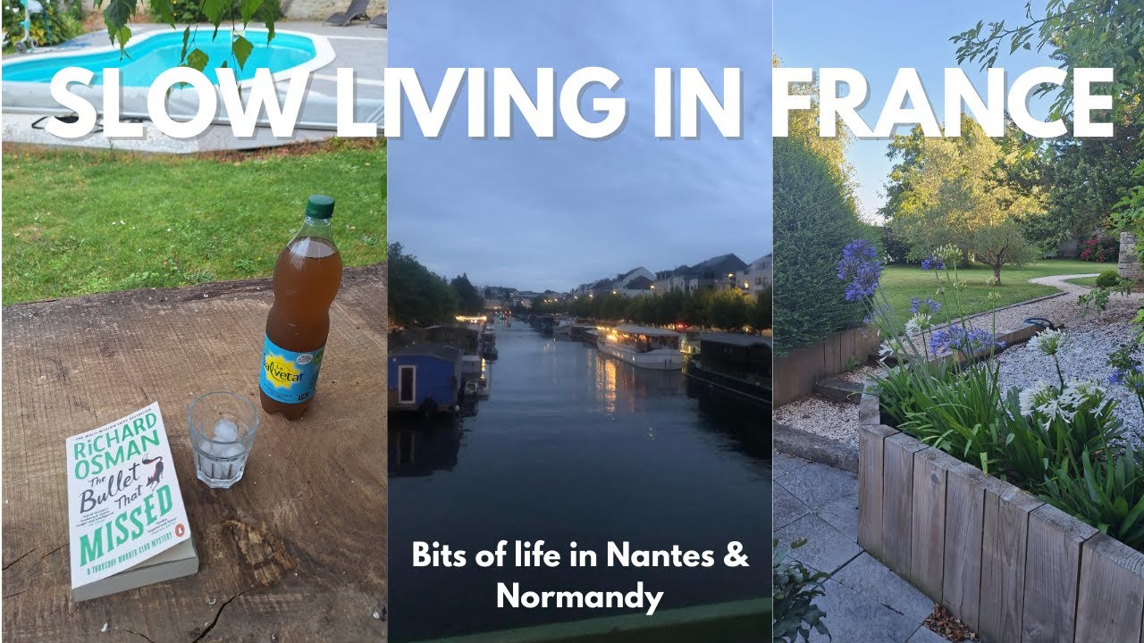 RELAXING TRAVEL VLOG | Girls Trip to Nantes & Cozy Days in Normandy | Farmers Markets, Books & Walks