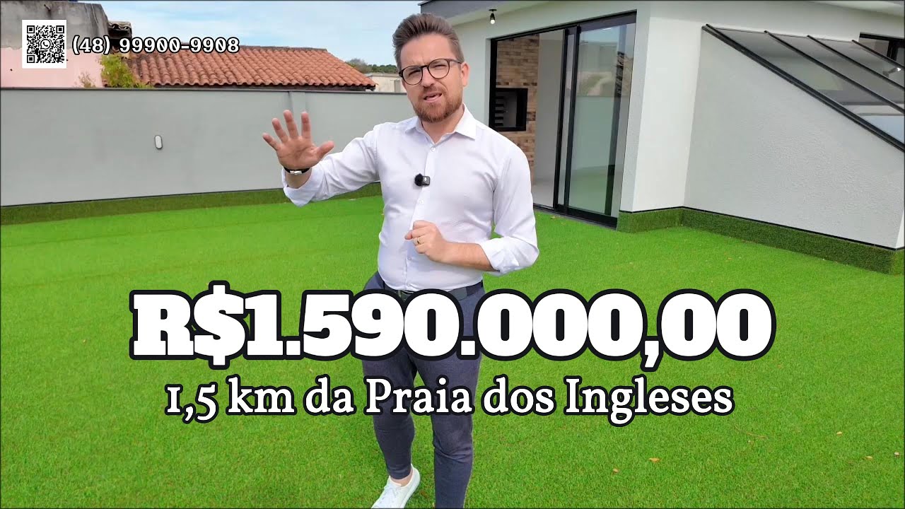 :🏡 Casa Alto Padrão – Ingleses do Rio Vermelho | Florianópolis