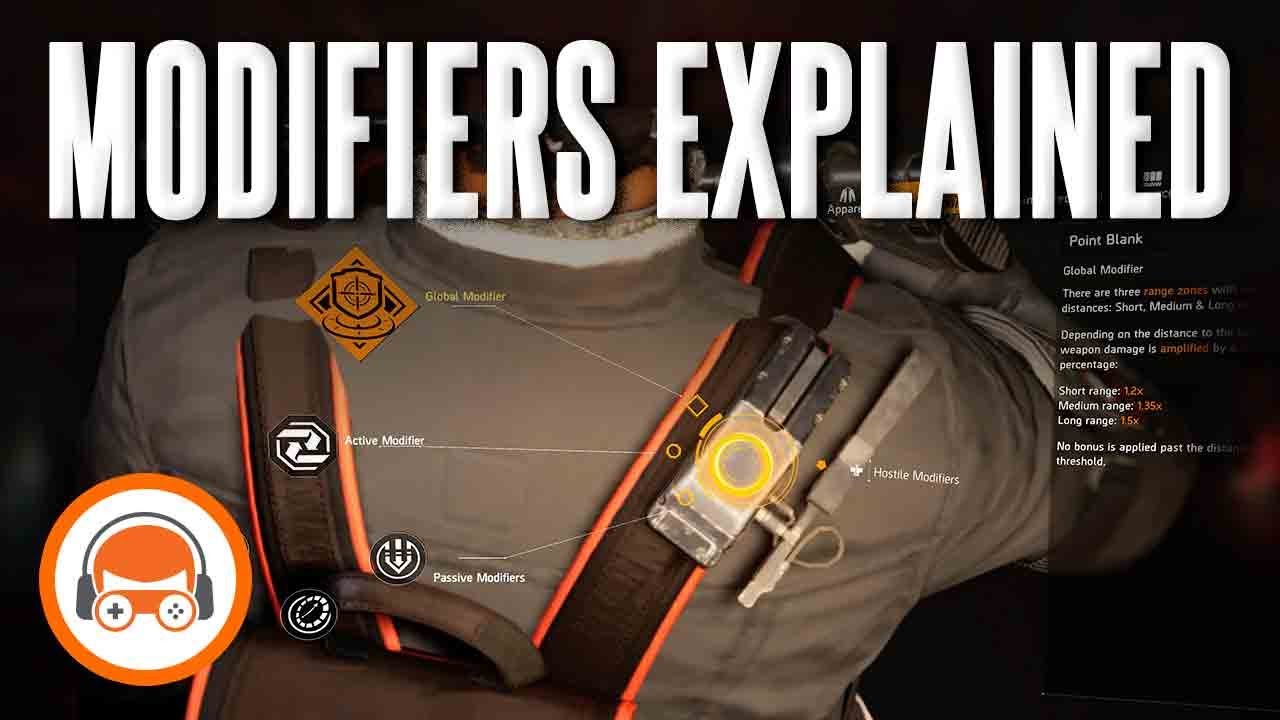 The Division 2 - Seasonal Modifiers Explained