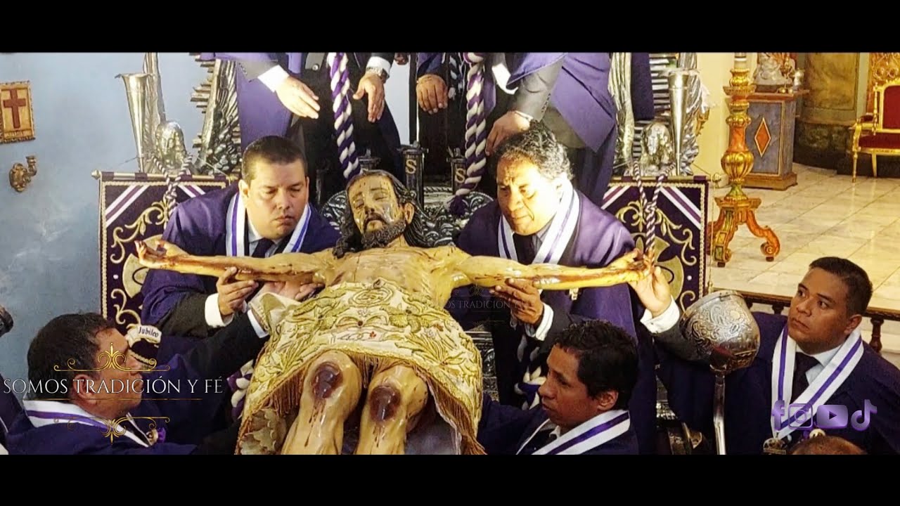 SABADO DE PASION | SOLEMNE ENTREGA Y ENTRONIZACI&Oacute;N  DEL SE&Ntilde;OR DEL SANTUARIO  DE SANTA CATALINA 2024