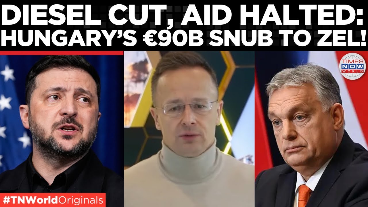 SZIJJARTO EXPLODES: Hungary Vows To Block EU's 20th Sanctions Package, €90 BN for Kyiv | World News