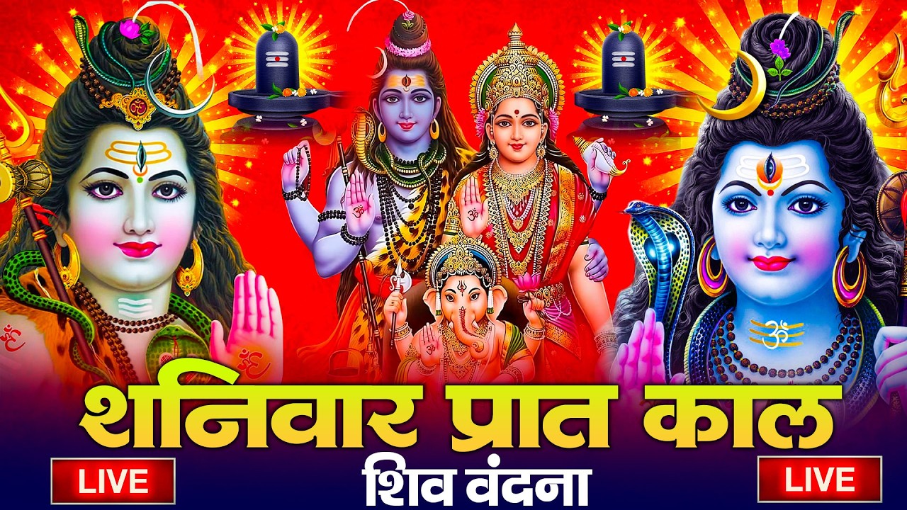 LIVE शिव भजन स्पेशल आज के दिन शिवजी की यह वंदना सुन लेना आपकी हर इच्छा पूरी हो जाएँगी | शिव भजन 2024