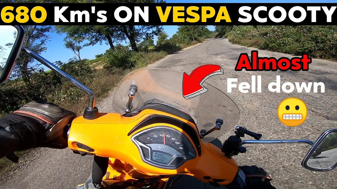 680 KM'S ON VESPA SCOOTY IN 10 MINUTES 🔥 KILLAR KISHTWAR SACH PASS RIDE 2020 🔥