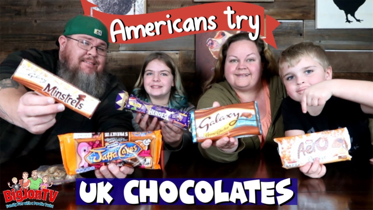 Americans Try Uk Chocolates || Foreign Food Friday