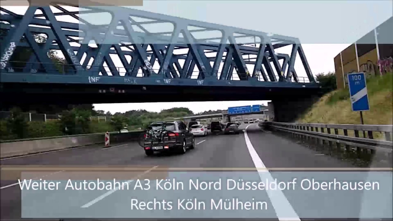 Autobahn A3 Ausbau 8 Streifig 2016