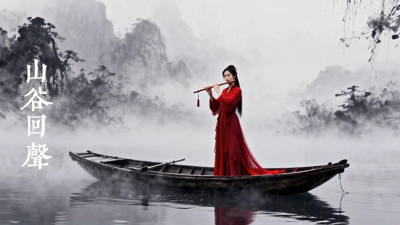 《山谷回聲》笛聲悠遠 · 靜心冥想輕音樂 ｜古琴｜竹笛｜萧｜古筝｜二胡｜#music  #relaxing  #meditation #guqin #冥想音樂 #zen #dizi #erhu