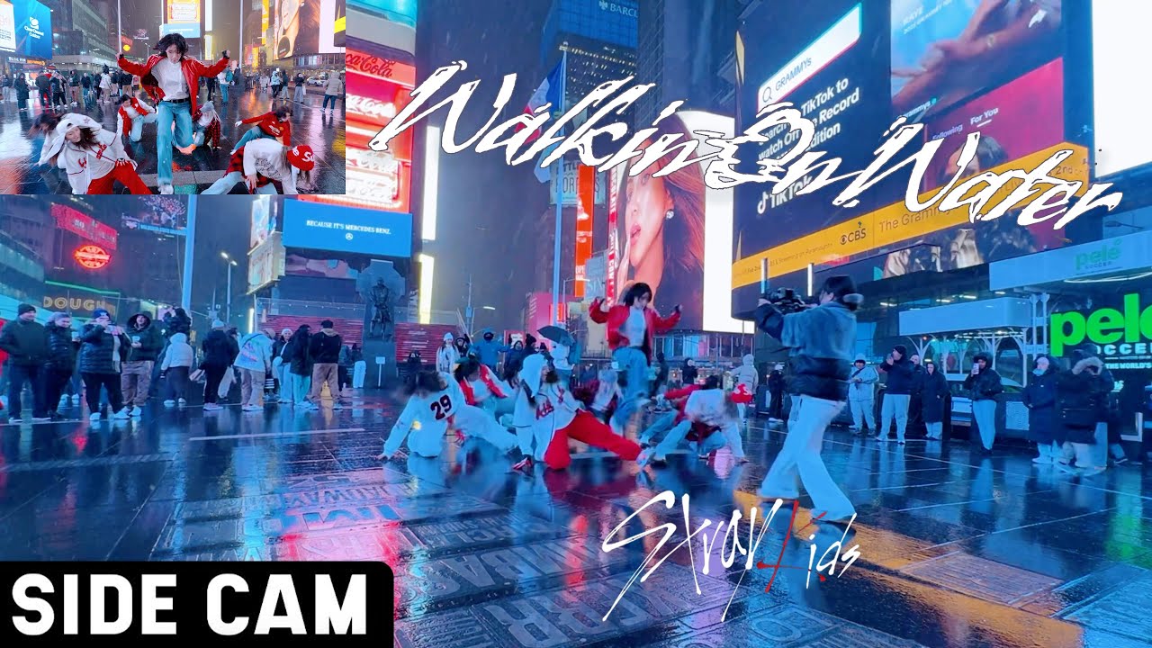 [SIDE CAM | KPOP IN PUBLIC TIMES SQUARE | ONE TAKE] Stray Kids - ‘Walkin On Water’ | Dance Cover