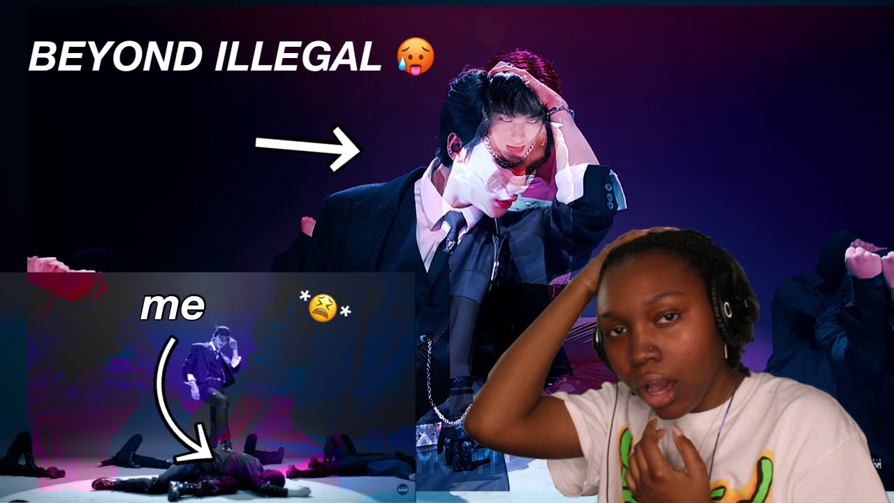 MY FACE SAYS IT ALL... | Artist Of The Month Motley Crew covered by Stray Kids HYUNJIN(현진) REACTION