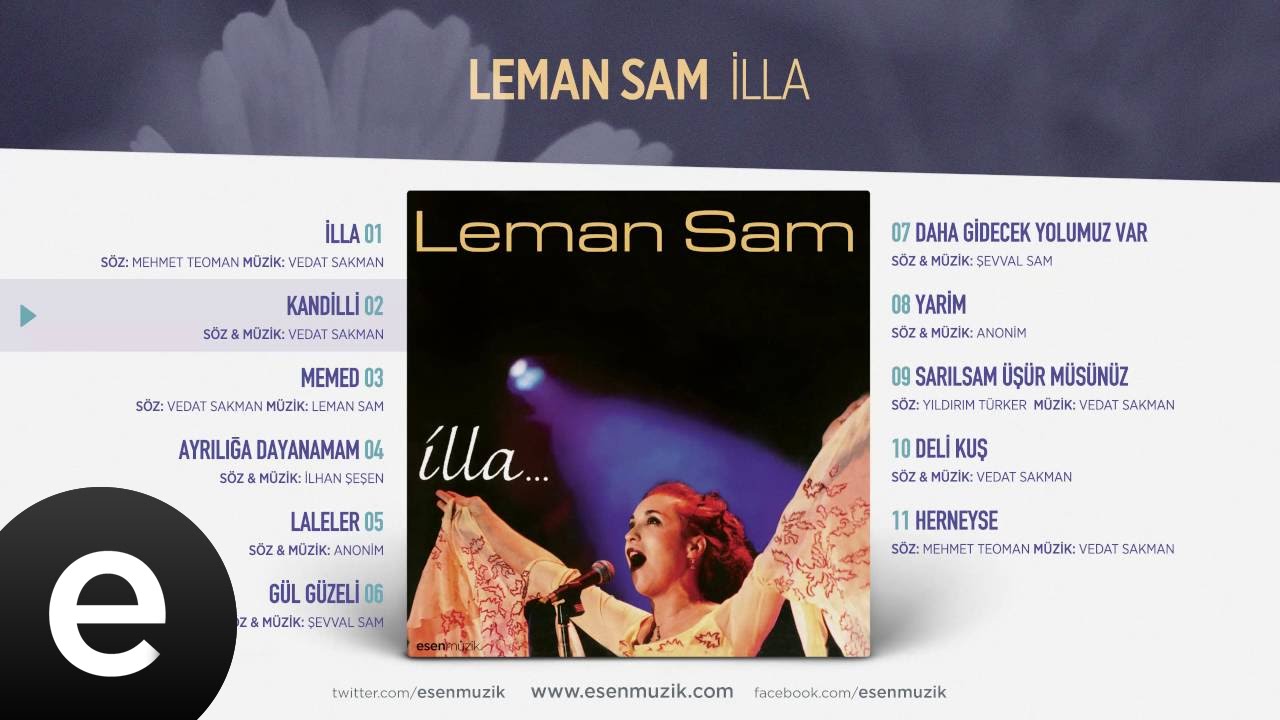 Kandilli (Leman Sam) Official Audio #kandilli #lemansam - Esen M&uuml;zik