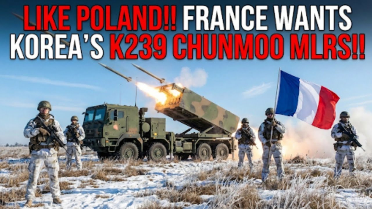 Как Польша!! Франция хочет корейские Chunmoo MLRS K239!!