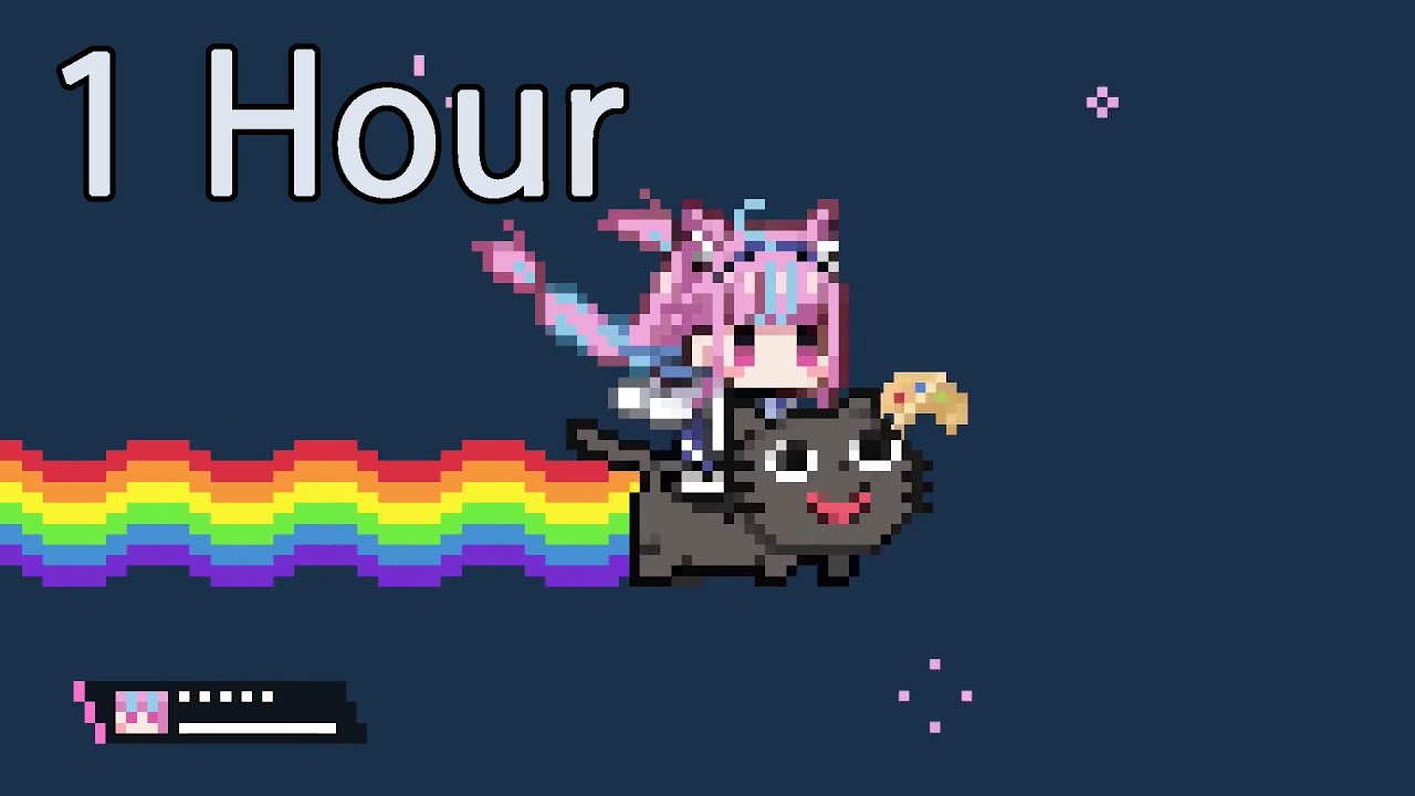 【作業用】Aqua Cat 1 小時
