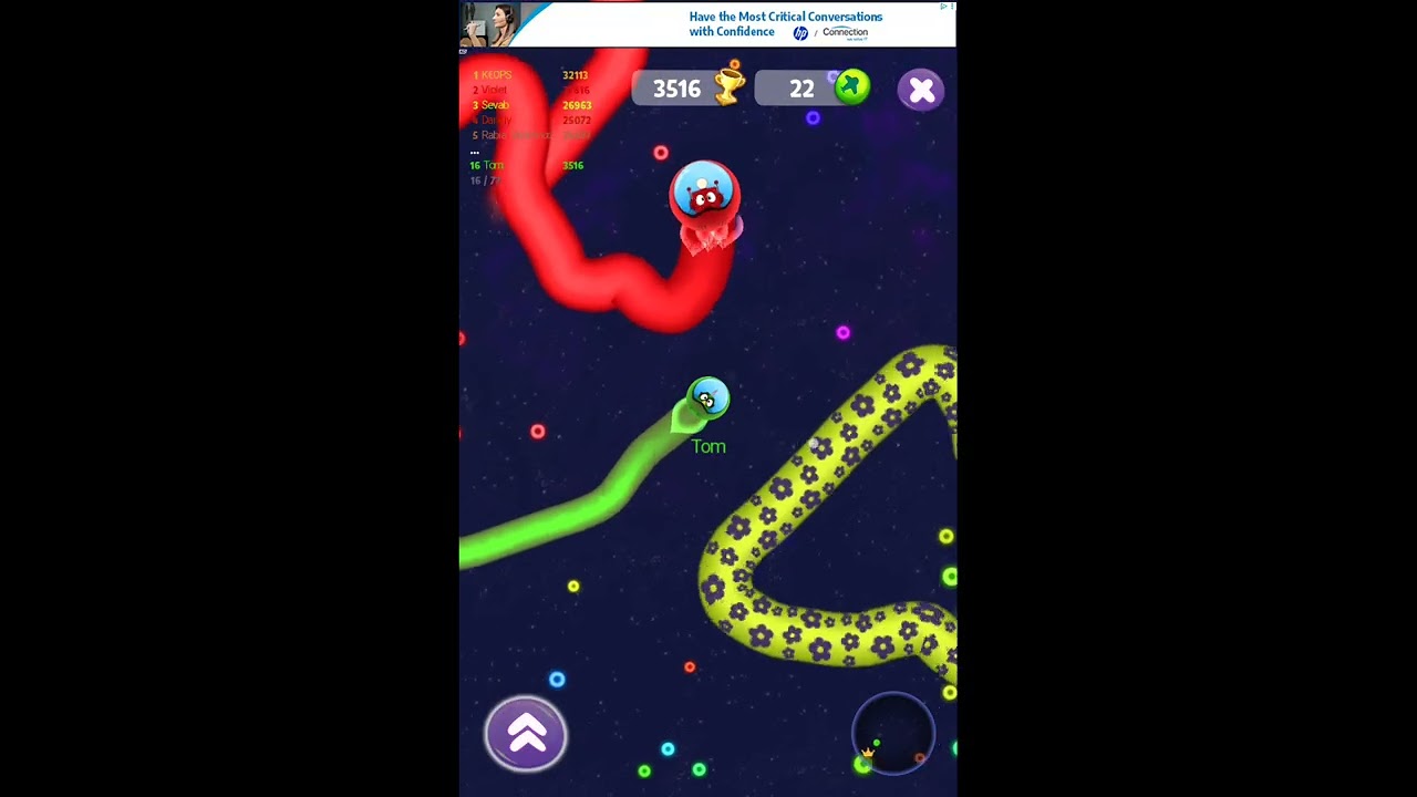 If I lose in space trails in my talking tom 2 I end the video 