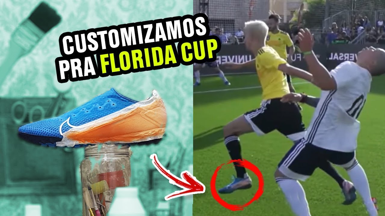 CUSTOMIZAMOS A CHUTEIRA PRO TULINHO JOGAR A FLÓRIDA CUP