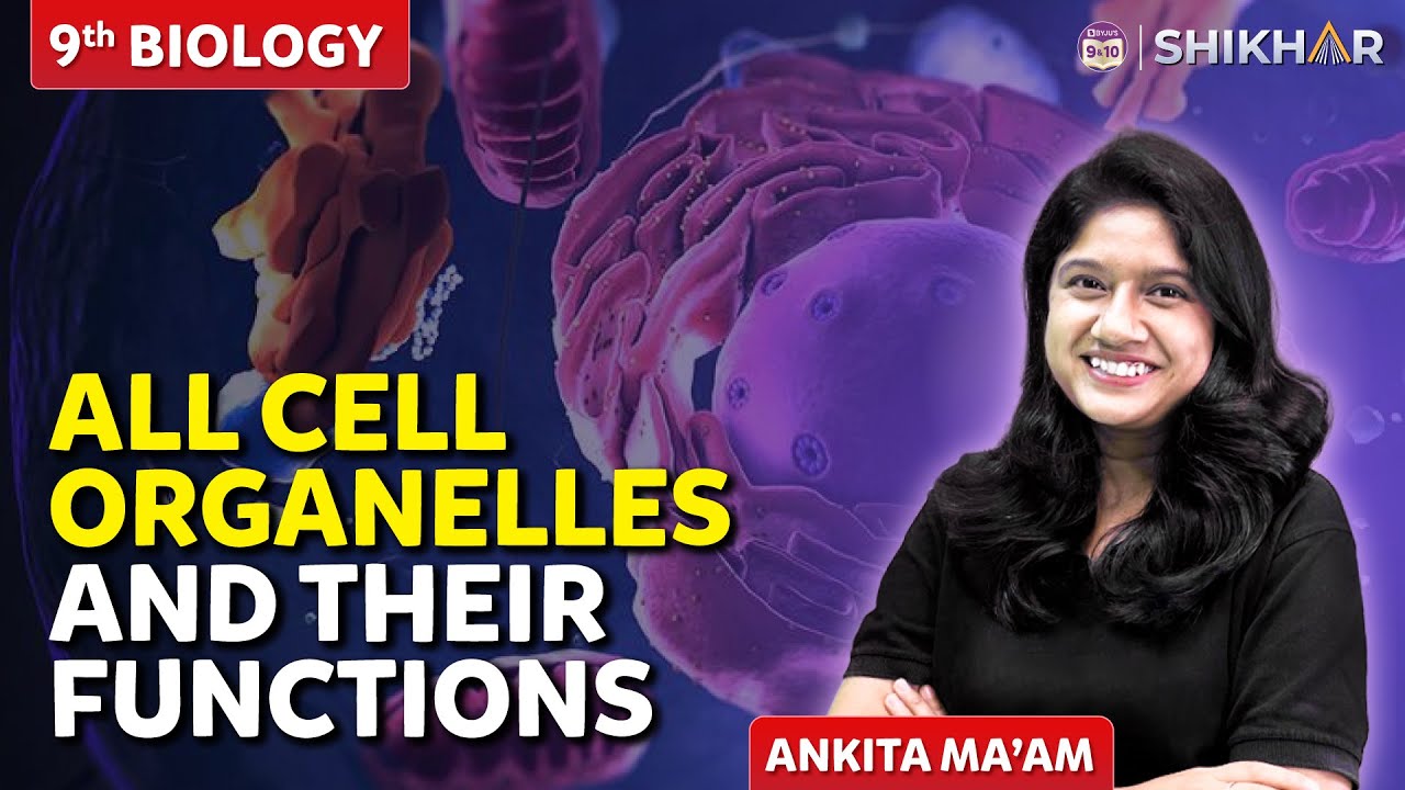 All cell organelles and their Functions Class 9 | SHIKAR 2024 | BYJU'S