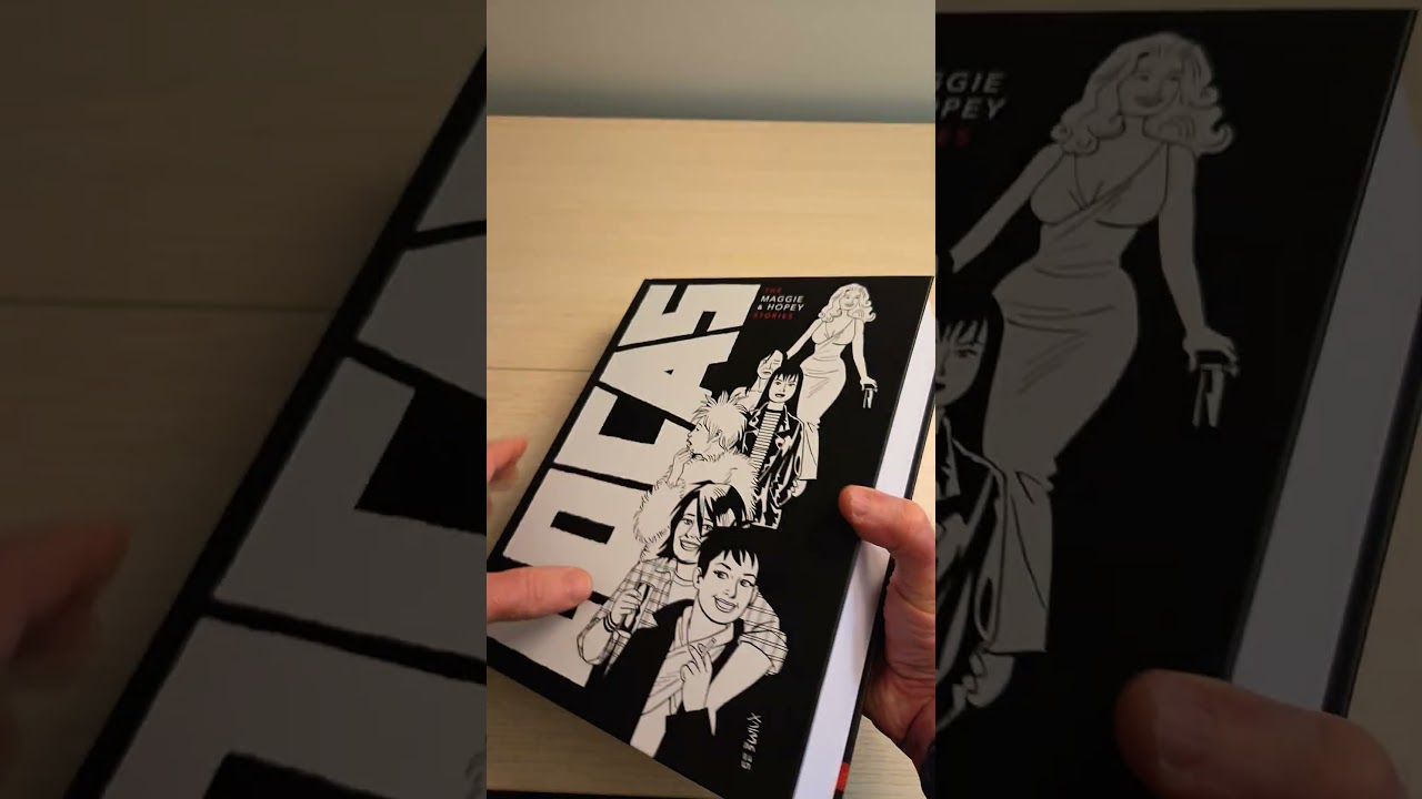 Binding Report: Locas: The Maggie & Hopey Stories s #fantagraphics  #indiecomics #booktube