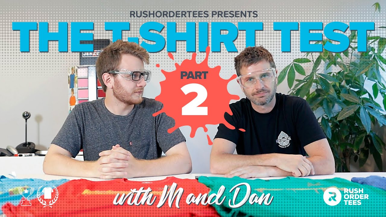 Cotton vs Poly vs 50/50 vs Tri-blends: The T-Shirt Test Part 2