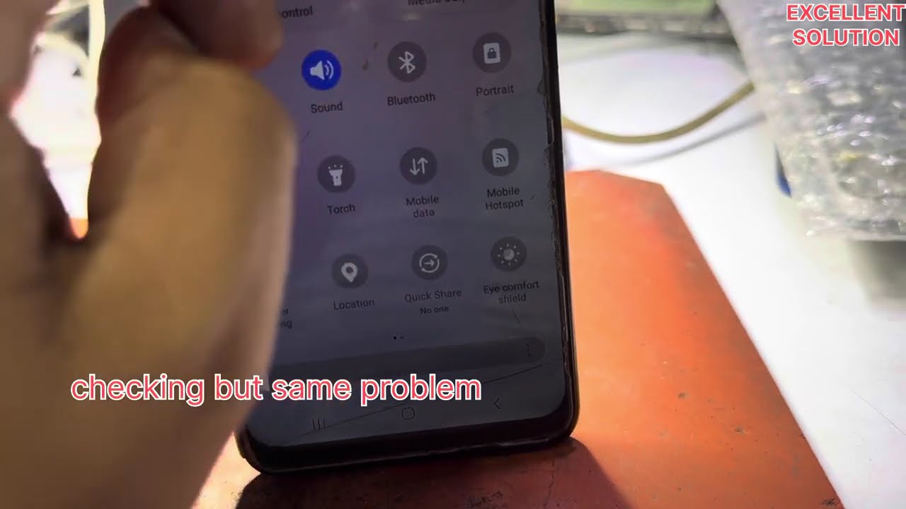 Samsung A03S No service after water damage.