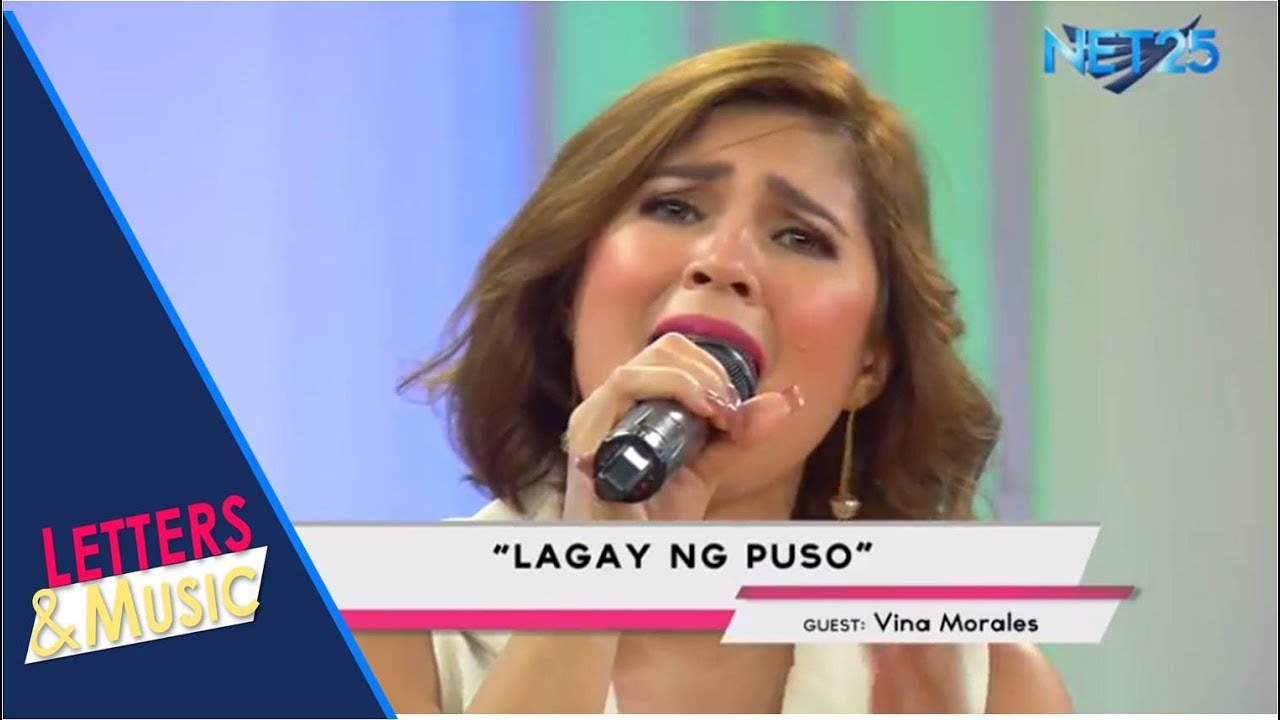 VINA MORALES - LAGAY NG PUSO (NET25 LETTERS AND MUSIC)
