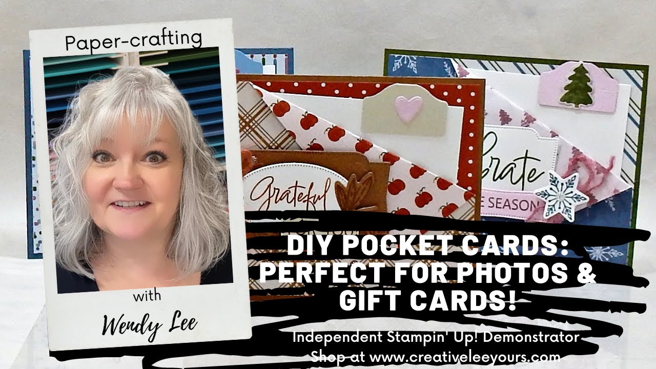 DIY Pocket Cards: Perfect for Photos & Gift Cards!
