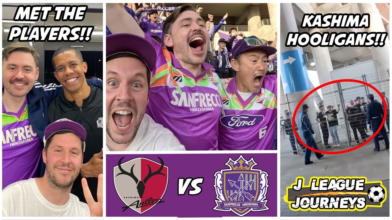 Kashima Antlers vs Sanfrecce Hiroshima: JAPANESE FOOTBALL HOOLIGANS AND A COMEBACK WIN! (Full Video)