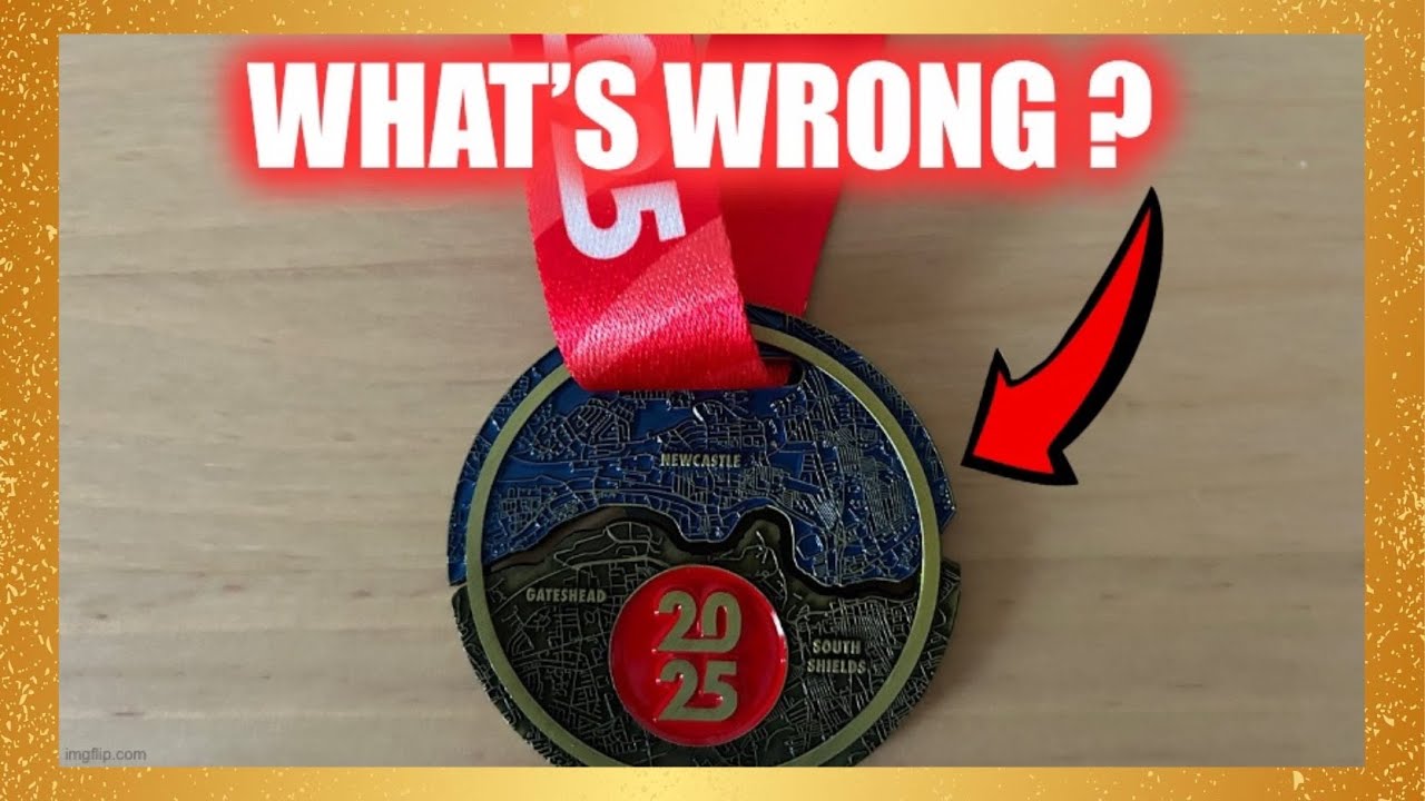 Great North Run MEDAL DEBACLE or is it a PRANK?