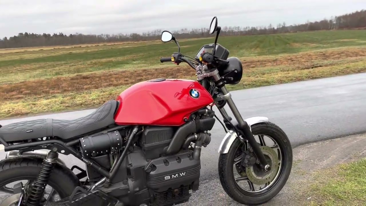BMW K75s transformed to BMW Café Racer