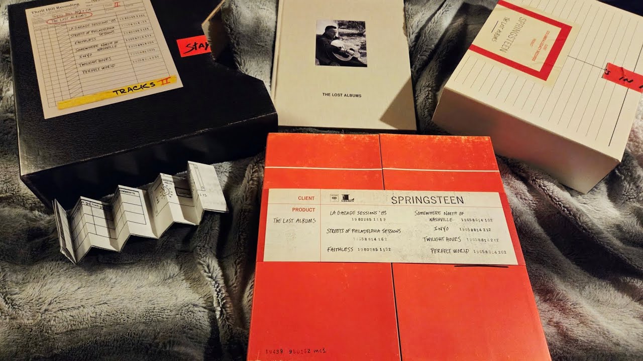Bruce Springsteen Tracks 2 The Lost Albums Unboxing CD Box Set