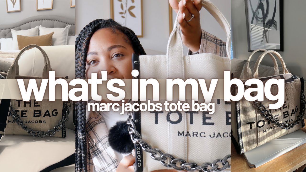 What's In My Bag!? Marc Jacobs Tote Bag | The Jacquard | Medium