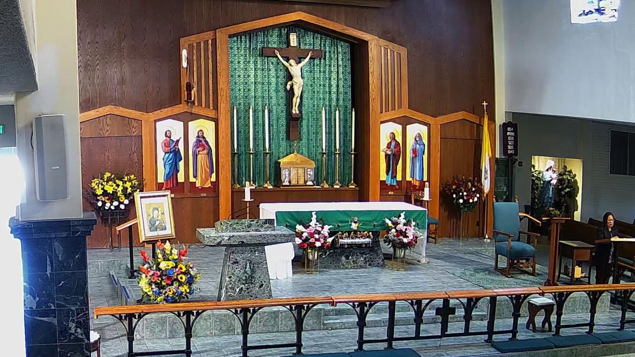Tuesday 8:00 AM English Mass and Rosary