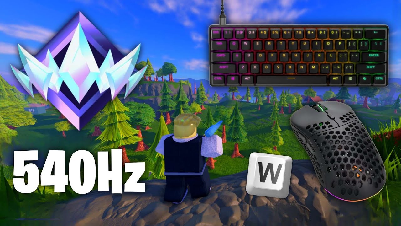 Tropical Royale Satisfying Keyboard ASMR 😴 Solo Unreal W-Key High Kill Ranked Gameplay 🏆 360 FPS 4K