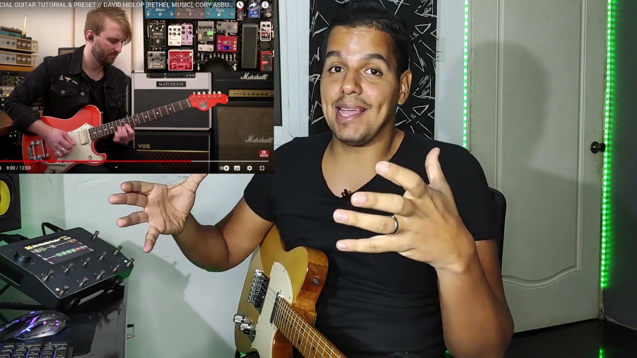 Analizando Guitarristas l David Hislop (BETHEL MUSIC) l Como lograr un Sonido de ambiente ENORME