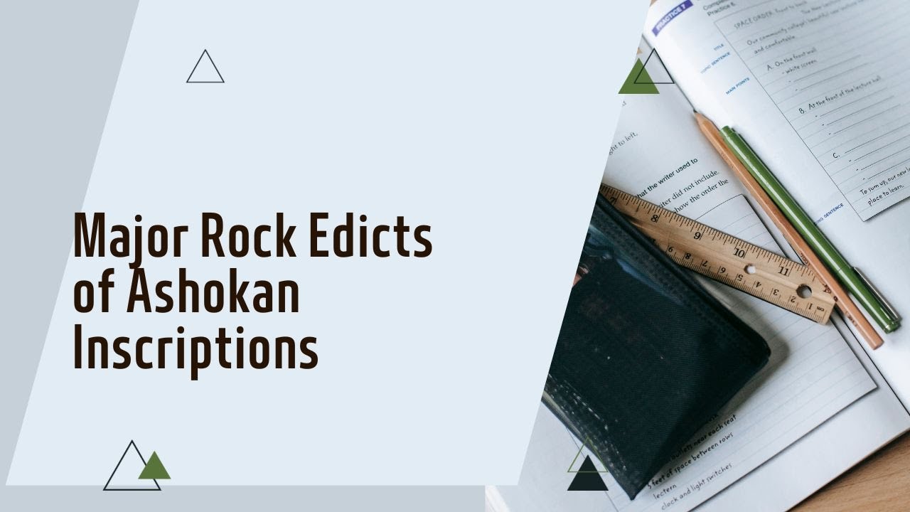 #Major Rock Edicts of Ashokan Inscriptions #aboutthingsandstuff