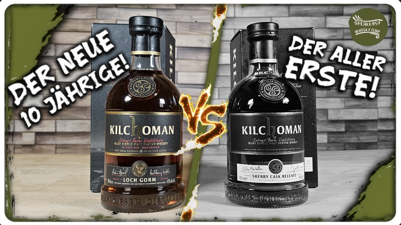 Kilchoman Loch Gorm 10 2025 vs. First Release | Die Whisky Zeitkapsel! | 46 Vol. %