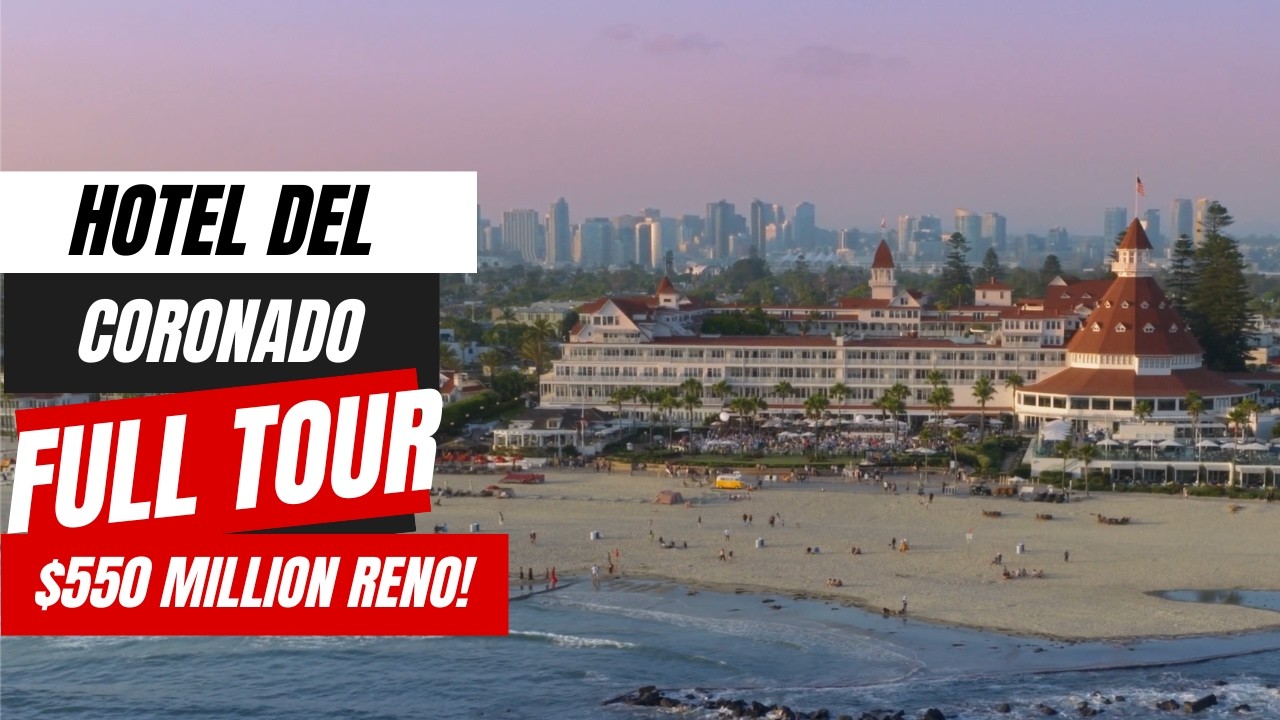 Hotel del Coronado Full Tour 2026 |  America's Most Iconic Beach Resort
