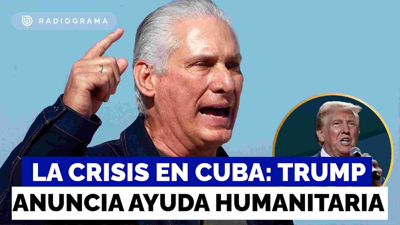 Díaz-Canel reconoció compleja situación energética en Cuba, mientras Trump anuncia ayuda humanitaria