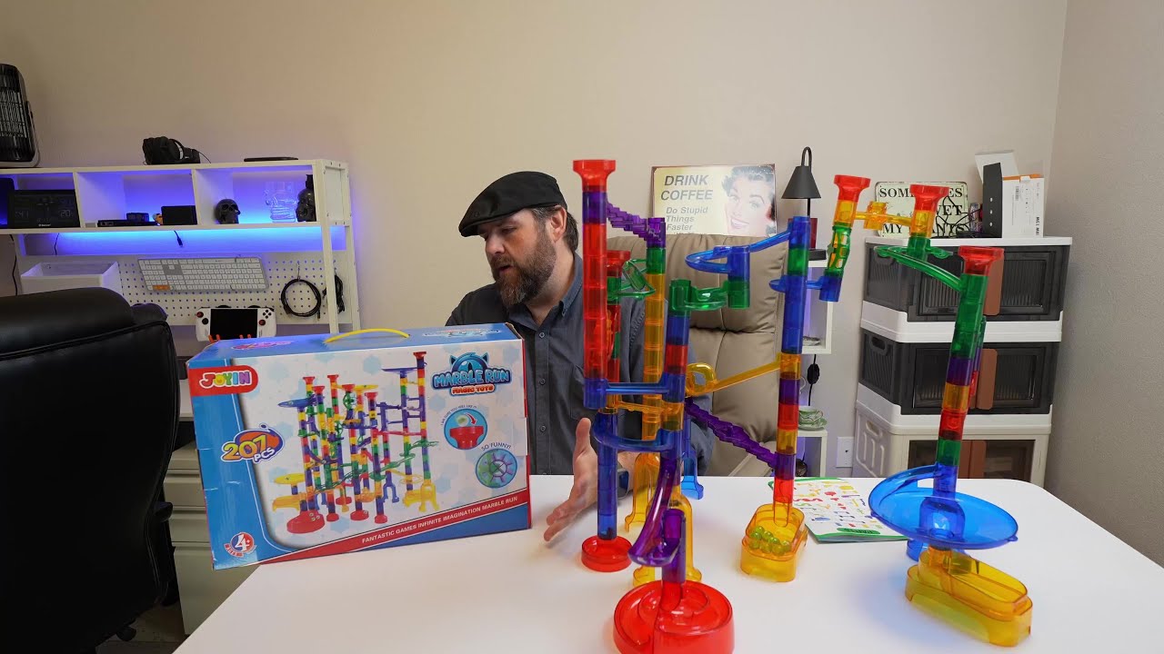 Joyin marble run 207 pieces toy set
