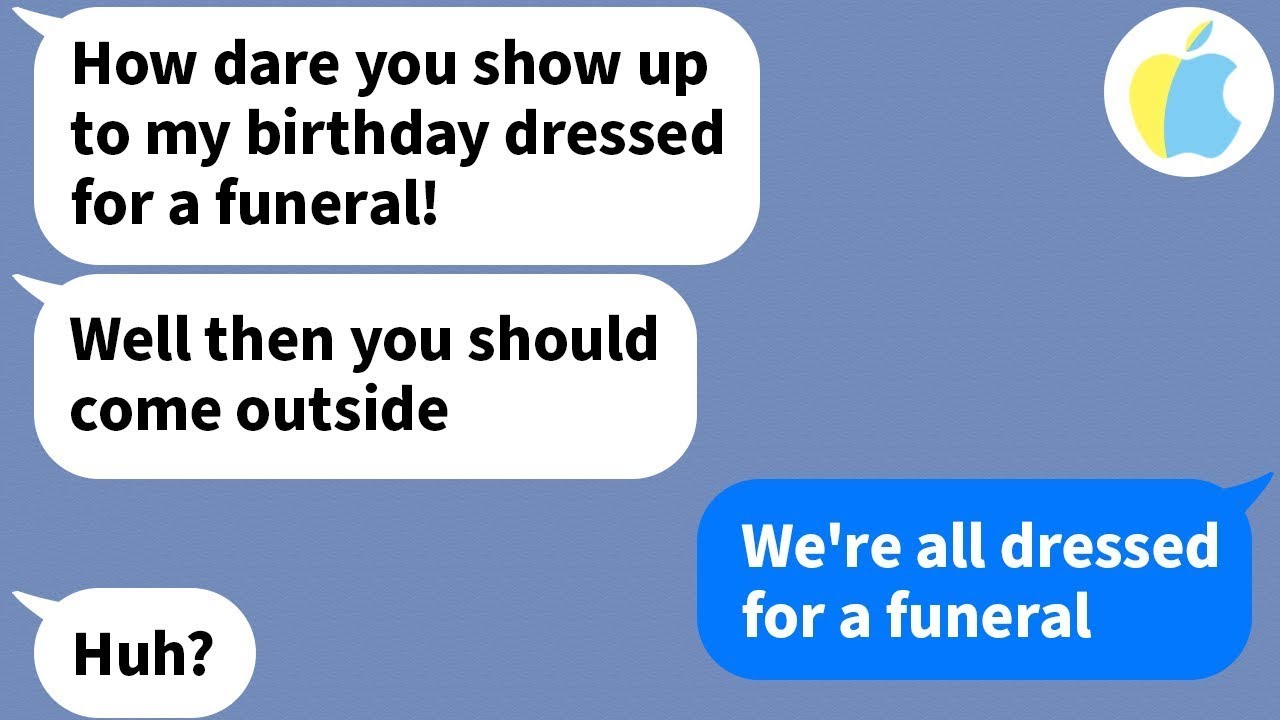【Apple】My mother in law showed up to my wedding in funeral garb but how I get her back is hilarious