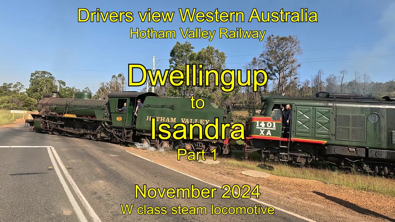 Drivers view WA, Dwellingup to Isandra Part 1, Nov 2024