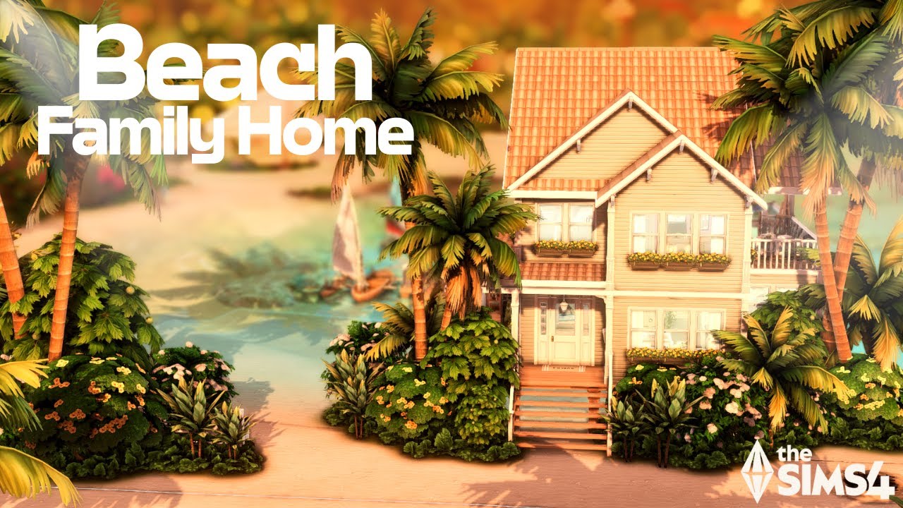 Sulani Beach Home🏖️The Sims 4 Speed Build