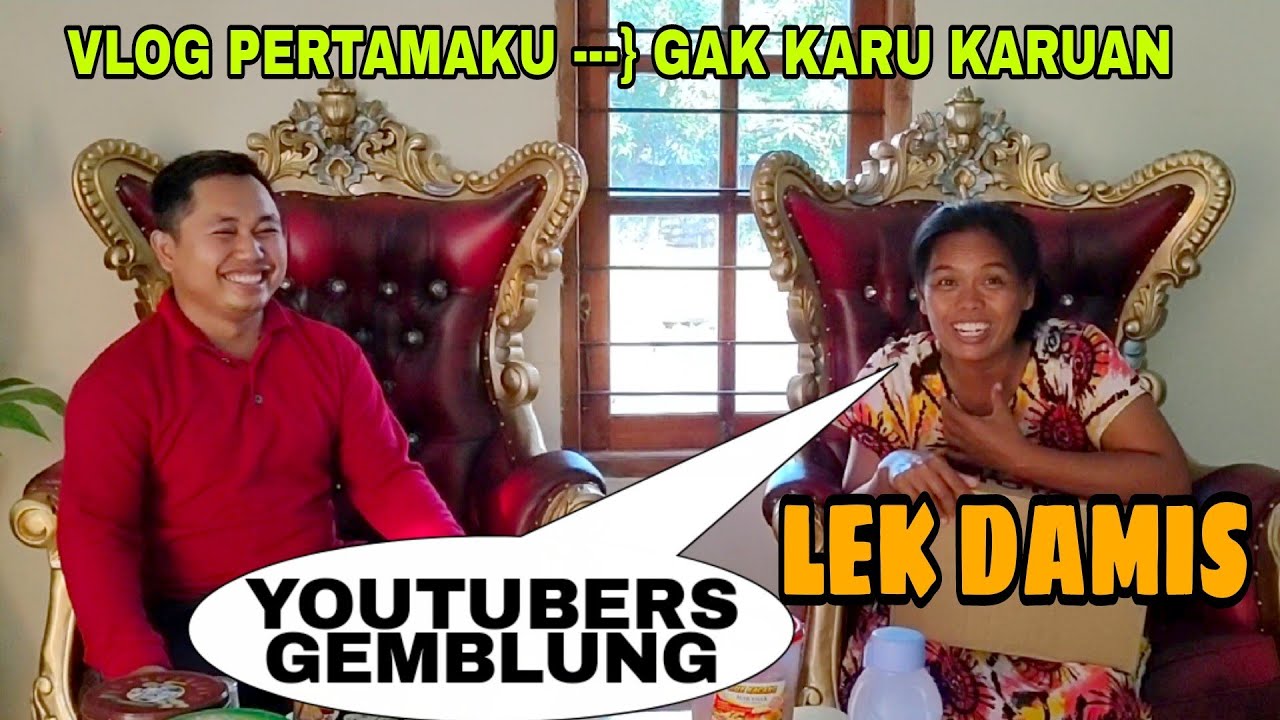 VLOG PERTAMAKU BARENG LEK DAMIS | motivasi dan inspirasi dari Lek damis untuk Youtubers pemula