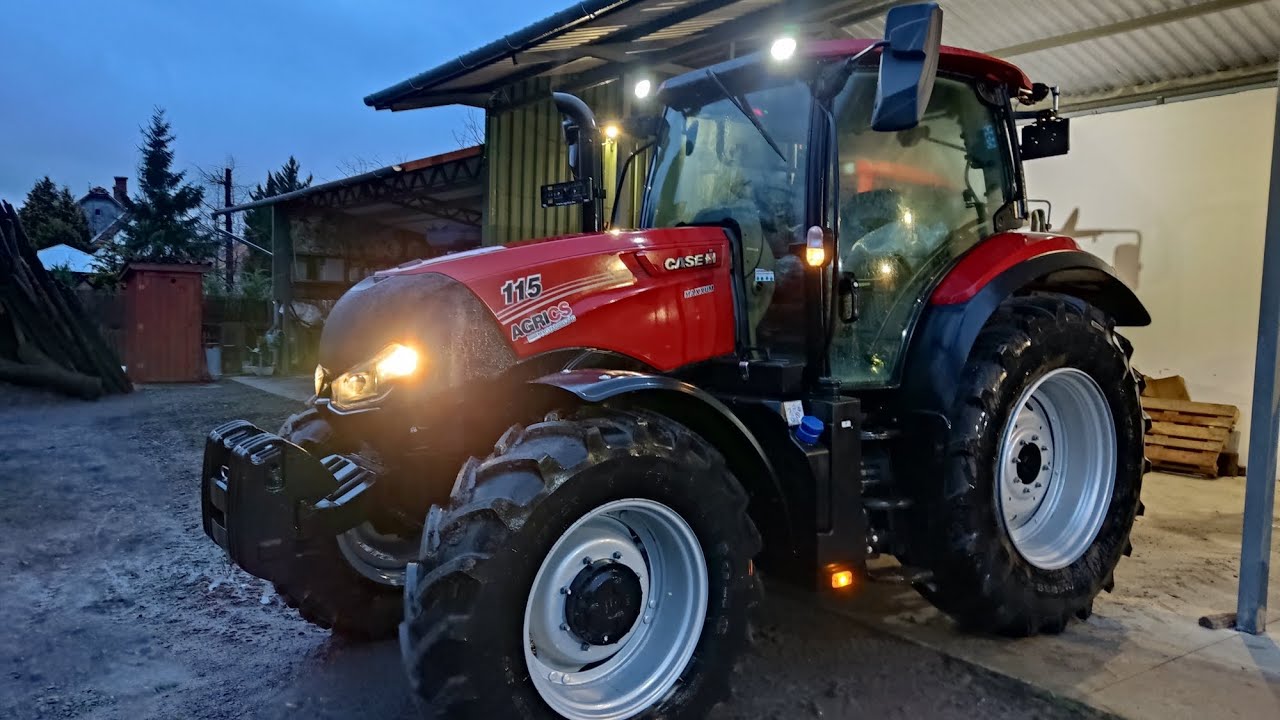 Case IH Maxxum 115 új traktor bemutatása