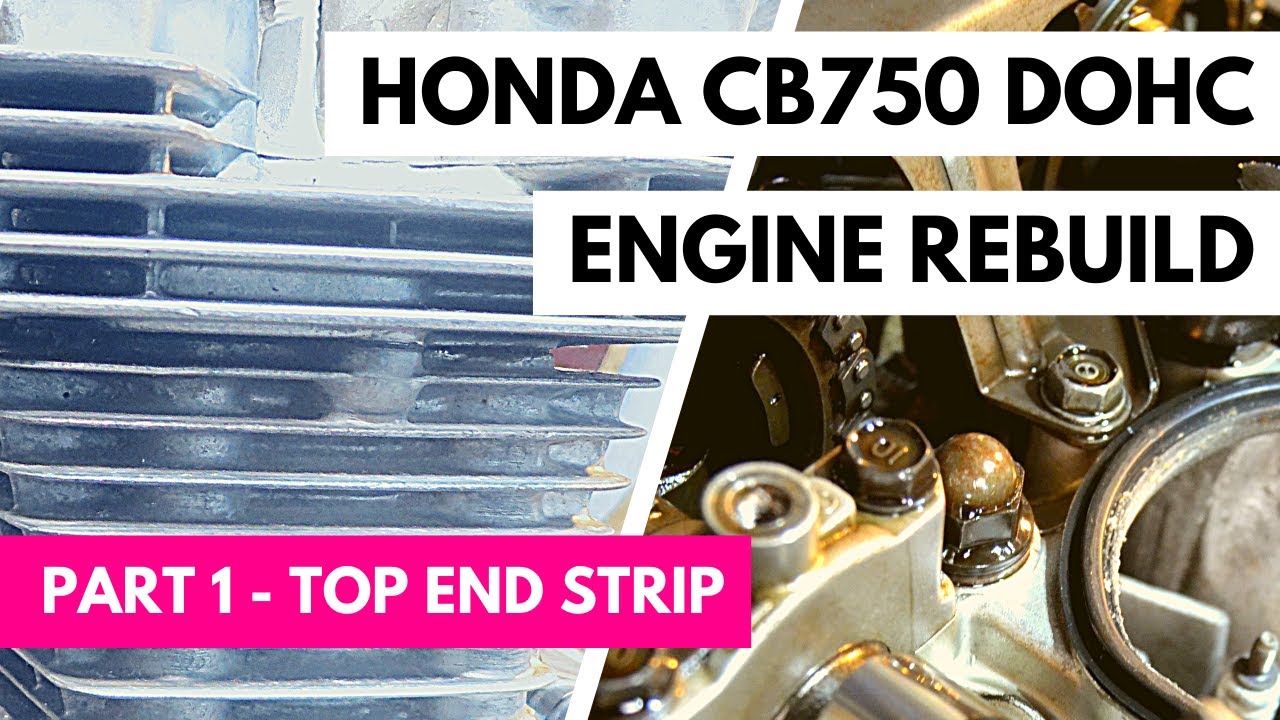 Honda CB750 DOHC — пошаговый ремонт двигателя — Эп1