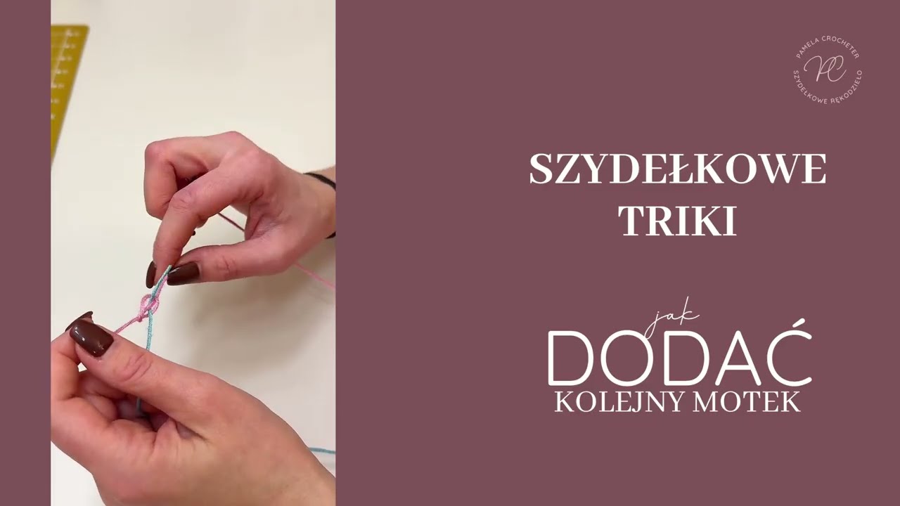 Jak dodać kolejny motek wł&oacute;czki? #crochet #szydełkowanie #tutroial